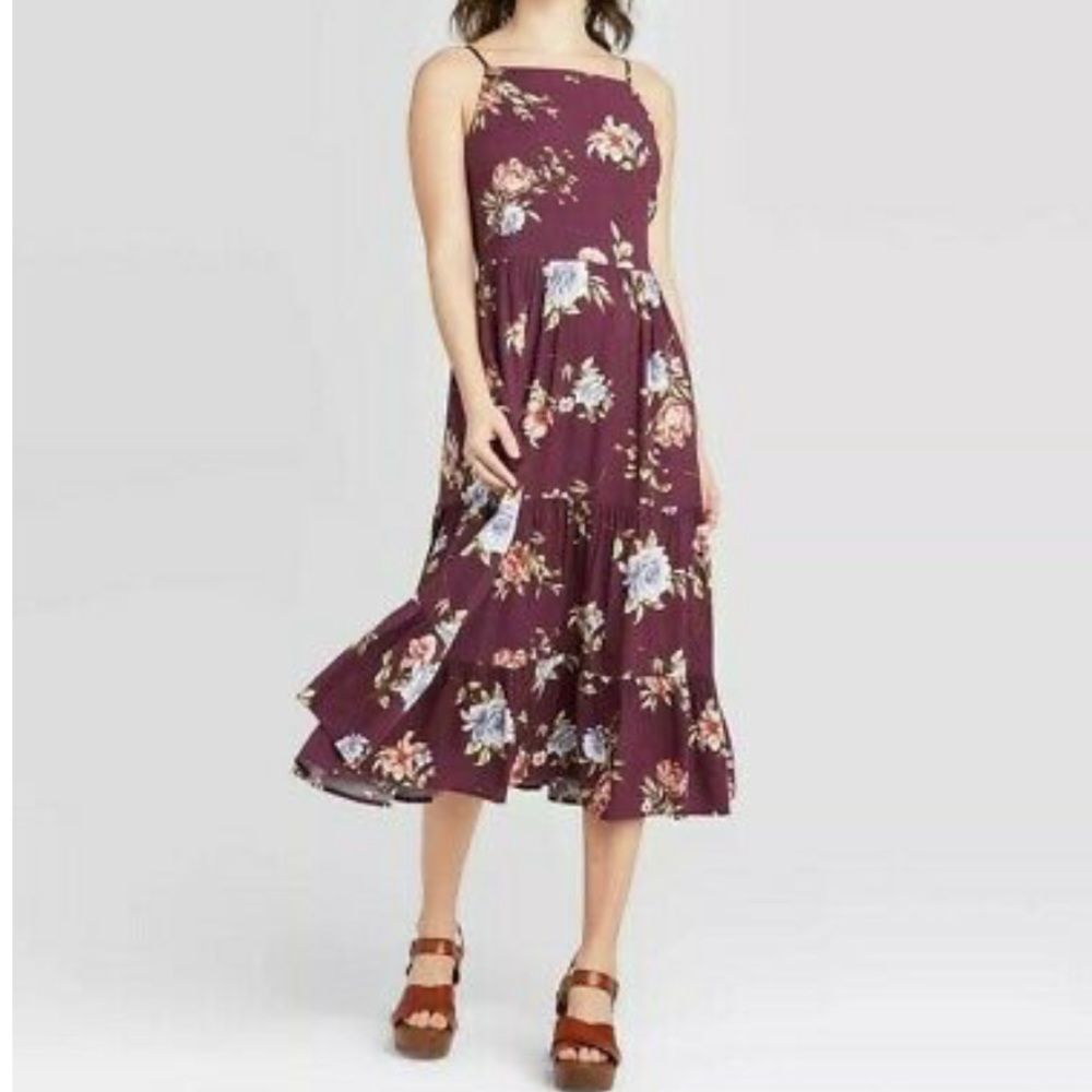 Women’s Floral Midi Dress